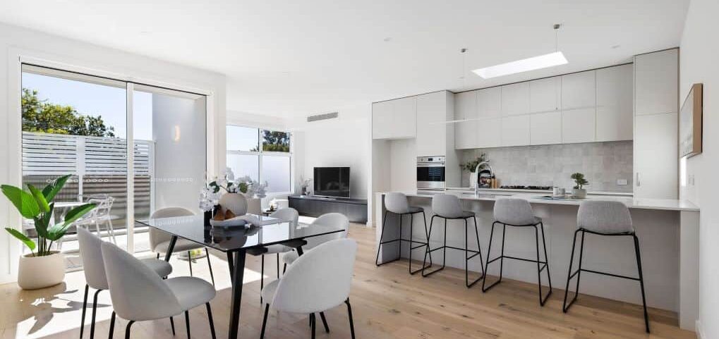 Completed Interior Home Design & Build By Stockwood Building Group in Melbourne