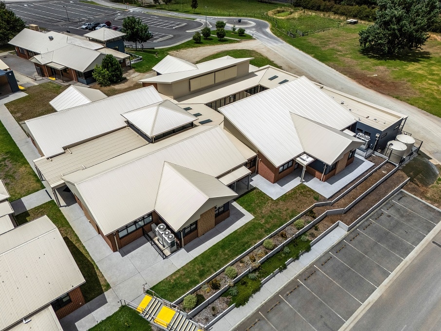 Completed school construction project by Stockwood Building Group in Melbourne