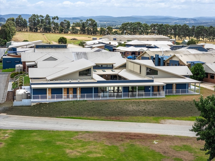 Completed school construction project by Stockwood Building Group in Melbourne